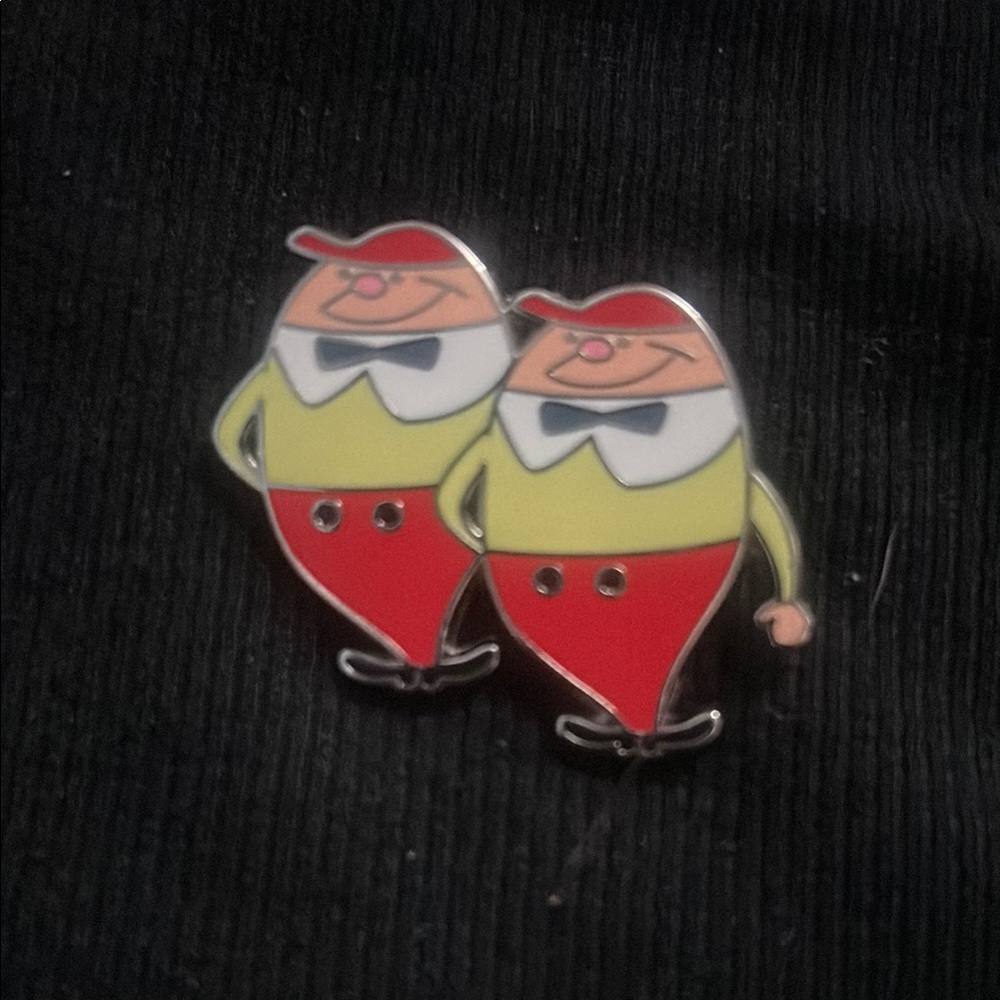 Colorful Cartoon Character Pin